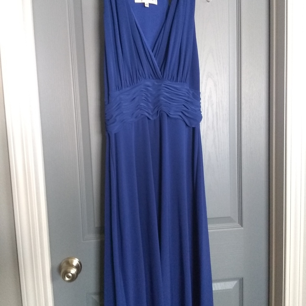 Blue dress